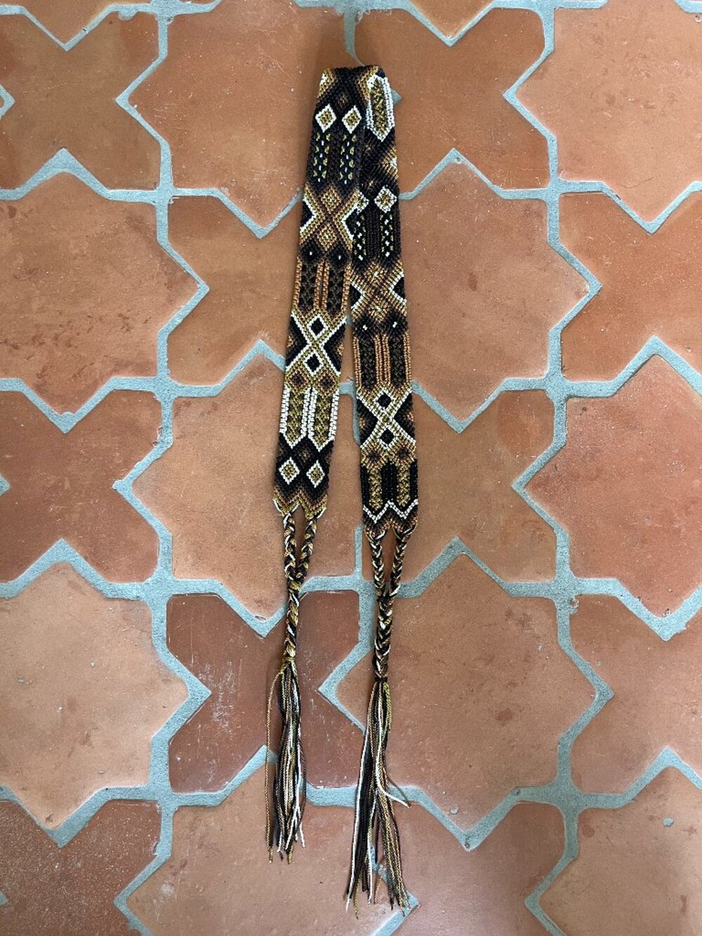 Mayan Macrame "Faya" Belt (never used) - Picture 7 of 7
